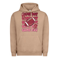 Pigment Burro game day football Urban Hoodie - MaliasSmallBusiness
