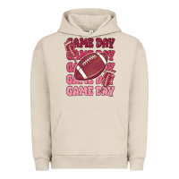 Pigment French Oak game day football Urban Hoodie - MaliasSmallBusiness