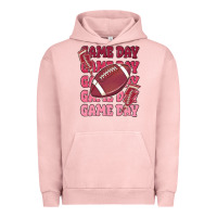 Pigment Salmon game day football Urban Hoodie - MaliasSmallBusiness