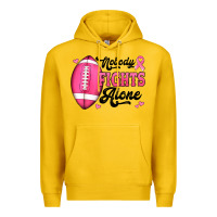 Lemon nobody fights alone pink football breast cancer awareness Premium Hoodie - Jasminsmagicworld
