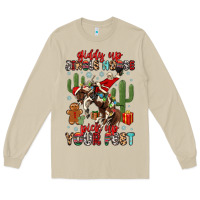 Mushroom giddy up jingle horse pick up your feet Long Sleeve Tee - MaliasSmallBusiness