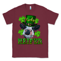Burgundy Lucky heifer Classic Tee - RanaPortraitStore