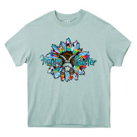Arona happy easter sunflower Heavy Core Tee - CowhideDigitalArt