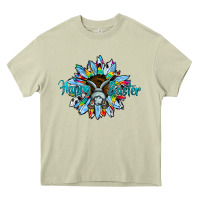 Mossy happy easter sunflower Heavy Core Tee - CowhideDigitalArt