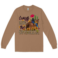 Toasted Coconut long live the cowgirls Long Sleeve Tee - MaliasSmallBusiness