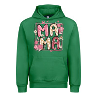 Emerald floral mama Urban Hoodie - MaliasSmallBusiness