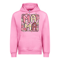 Fuchsia Pink floral mama Urban Hoodie - MaliasSmallBusiness