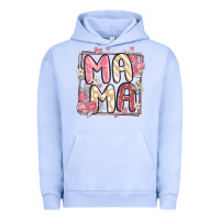 Pigment Grape Ice floral mama Urban Hoodie - MaliasSmallBusiness