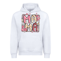 White floral mama Urban Hoodie - MaliasSmallBusiness