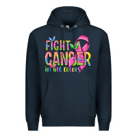 Navy fight cancer in all colors Premium Hoodie - NancyCooperArtShop