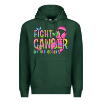 Sports Green fight cancer in all colors Premium Hoodie - NancyCooperArtShop