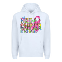 White fight cancer in all colors Premium Hoodie - NancyCooperArtShop