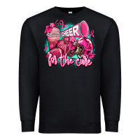 Black cheer for the cure Premium Sweatshirt - AdoDesignShop