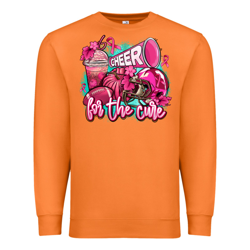 Cheer For The Cure Premium Sweatshirt by AdoDesignShop | Teevron