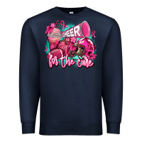 Navy cheer for the cure Premium Sweatshirt - AdoDesignShop