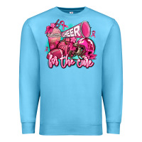 Ocean Blue cheer for the cure Premium Sweatshirt - AdoDesignShop