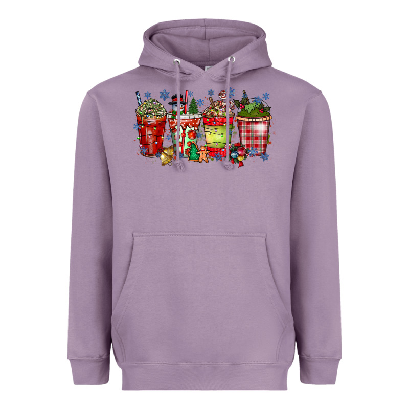 Christmas Drink Heavyweight Hoodie by CowhideDigitalArt | Teevron