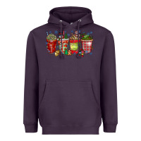 Plum christmas drink Heavyweight Hoodie - CowhideDigitalArt