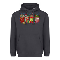 Smoke christmas drink Heavyweight Hoodie - CowhideDigitalArt