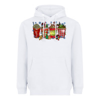 White christmas drink Heavyweight Hoodie - CowhideDigitalArt