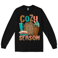 Black cozy season Long Sleeve Tee - MaliasSmallBusiness