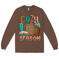 Chestnut cozy season Long Sleeve Tee - MaliasSmallBusiness