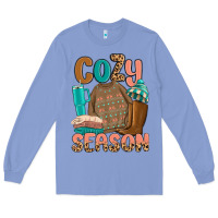 Colony Blue cozy season Long Sleeve Tee - MaliasSmallBusiness