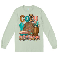 Matcha cozy season Long Sleeve Tee - MaliasSmallBusiness