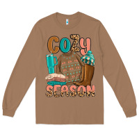 Toasted Coconut cozy season Long Sleeve Tee - MaliasSmallBusiness