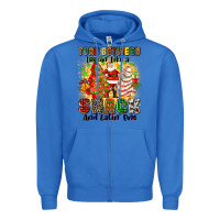 True Royal torn between looki like a snack and eatin one Zipper Hoodie - Zillion Design Studio