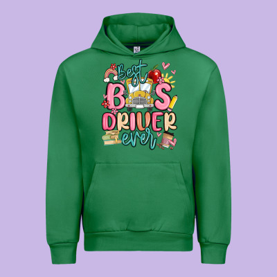 Best Bus Driver Ever Urban Hoodie Designed By Maliassmallbusiness