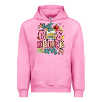 Fuchsia Pink best bus driver ever Urban Hoodie - MaliasSmallBusiness