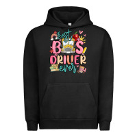 Pigment Black best bus driver ever Urban Hoodie - MaliasSmallBusiness