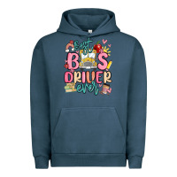 Pigment Midnight Navy best bus driver ever Urban Hoodie - MaliasSmallBusiness