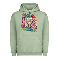 Pigment Oil Green best bus driver ever Urban Hoodie - MaliasSmallBusiness