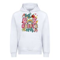 White best bus driver ever Urban Hoodie - MaliasSmallBusiness