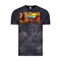 Cloud Black desert vibes license plate Vintage Tee - Artiststas