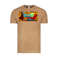 Vintage Camel desert vibes license plate Vintage Tee - Artiststas