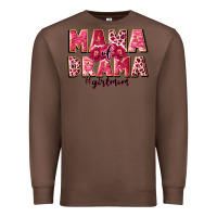 Chestnut mama of drama girl mom Premium Sweatshirt - JahusDesignShop