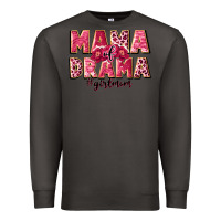 Smoke mama of drama girl mom Premium Sweatshirt - JahusDesignShop
