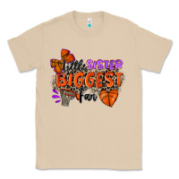 Mushroom little sister biggest fan basketball Classic Tee - Zillion Design Studio