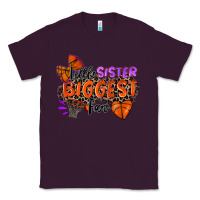 Plum little sister biggest fan basketball Classic Tee - Zillion Design Studio
