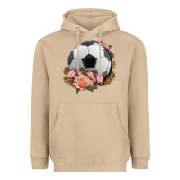 Mushroom western soccer with roses Heavyweight Hoodie - HRA Design Shop