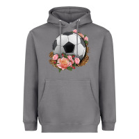 Storm western soccer with roses Heavyweight Hoodie - HRA Design Shop
