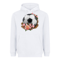 White western soccer with roses Heavyweight Hoodie - HRA Design Shop