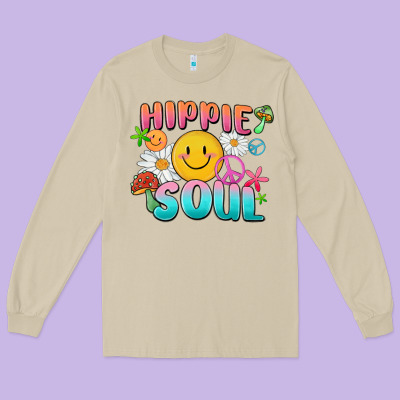 Long Sleeve Tee hippie soul