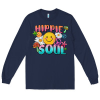Navy hippie soul Long Sleeve Tee - MaliasSmallBusiness