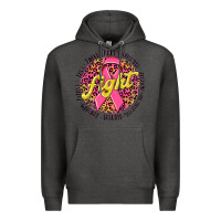 Charcoal Heather fight breast cancer Premium Hoodie - NancyCooperArtShop