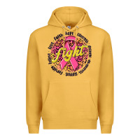 Mustard fight breast cancer Premium Hoodie - NancyCooperArtShop