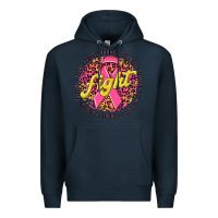 Navy fight breast cancer Premium Hoodie - NancyCooperArtShop
